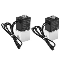 AC110V 2 Way N/C пластиковый соленоидный водяной клапан двухзначный двухсторонний прямой тип для управления электрооборудованием