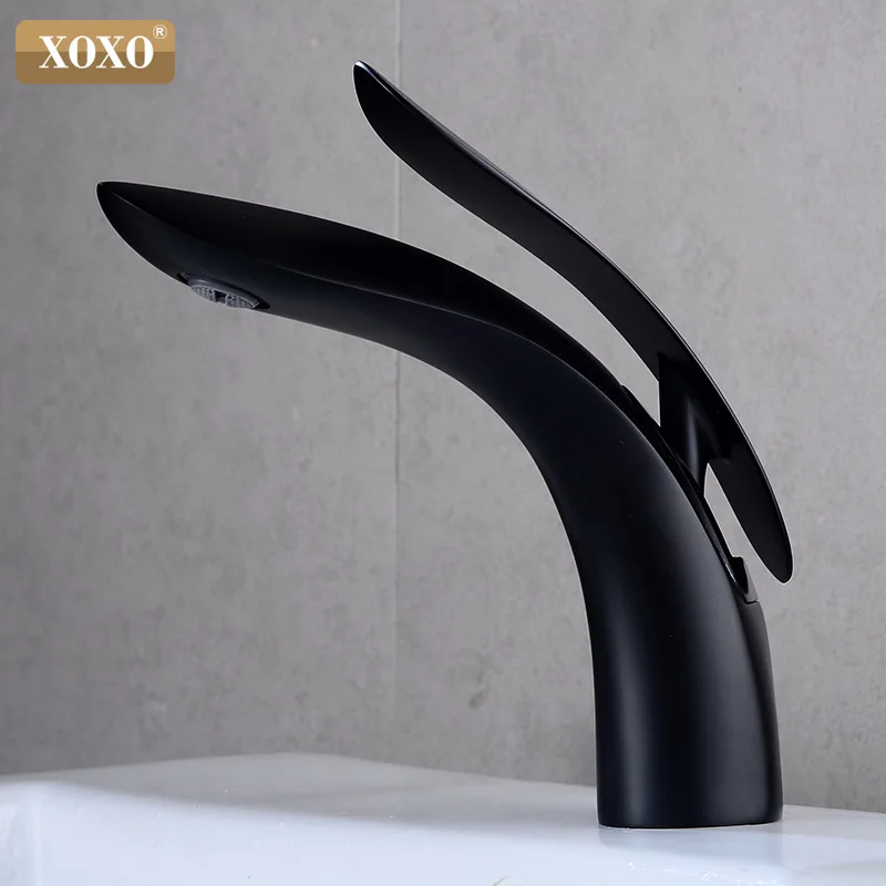 XOXO Basin Faucet Bathroom Sink Faucet Single Handle Hole Gold Faucet Basin Taps Hot Cold Mixer Tap Crane 23025A H|Basin Faucets| - AliExpress