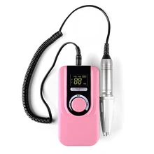 Электрическая пилка для полирования ногтей Искусство сверлильный станок файл портативный Перезаряжаемый Маникюр QRD88