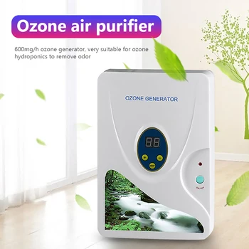 

220V Ozone Generator Water Air Purifier Cleaner Generator Water Disinfection Meat Fruit Vegetable Purifying Sterilizing EU Plug