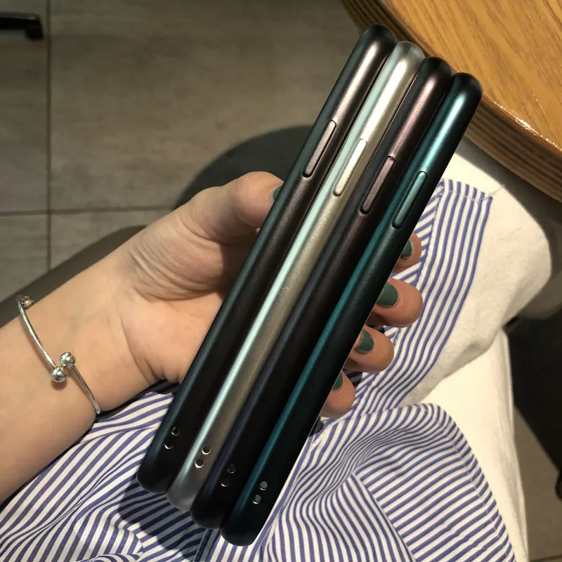 Для iphone11 ручная оболочка Матирующая прозрачная для Apple 11promax гальванизированная Xsmax мягкая оболочка ультратонкая Xr/x Для Huawei P20/P30/por