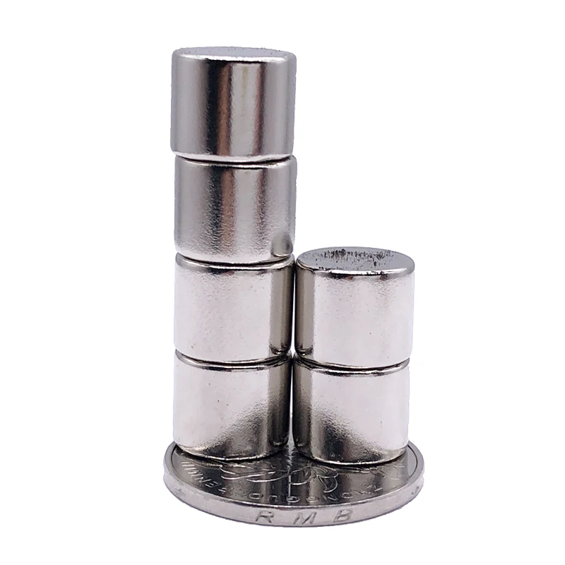 50/100/200pcs Neodymium MagnetS 12x10 mm Super Strong Round 12*10 Powerful Permanent Magnet Rare Earth Magnetic 12mmx10mm