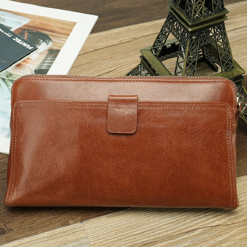 male hand purse