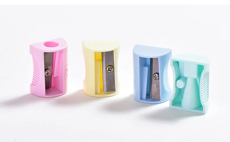 Deli Pencil Sharpener 0531 Pencil Sharpener Students Stationery juan bi qi Pencil Shapper Kindergarten Small Pencil Sharpener