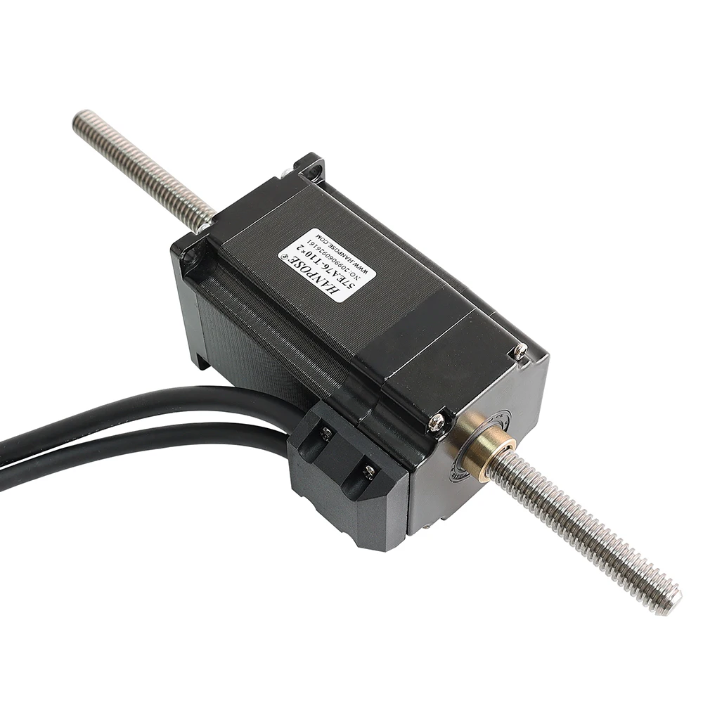 CNC 밀링 머신용 Nema23 스텝퍼 모터, 폐쇄 루프 서보 모터, 높이 56, 76, 83mm, 57EA76-T10*2, 4.0A, 2.2N.m