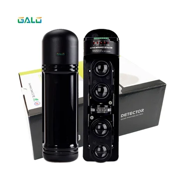 

GALOAlarm infrared 4 beam barrier alarm electric infrared detector door opener boom door factory alarm super long induction 250m