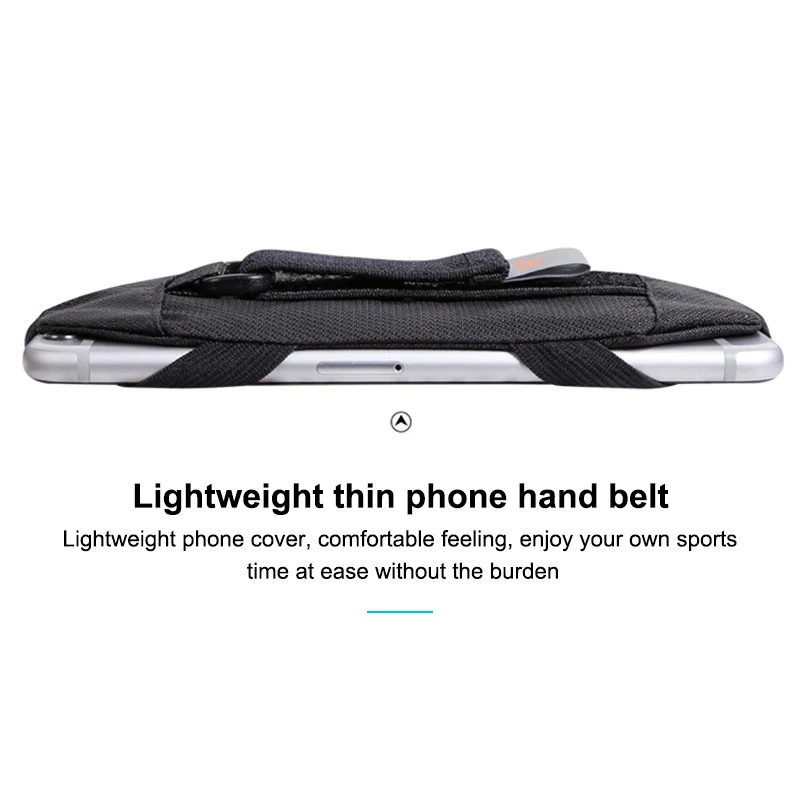 Cellphone Holder Hand Grip Lightweight Thin Anti-slip Adjustable Finger Palm Strap Sports Running