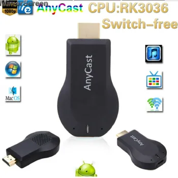 

M4 Plus TV stick HD 1080P Wifi Display Dongle Receiver DLNA Airplay MirrorScreen HDMI for Android IOS