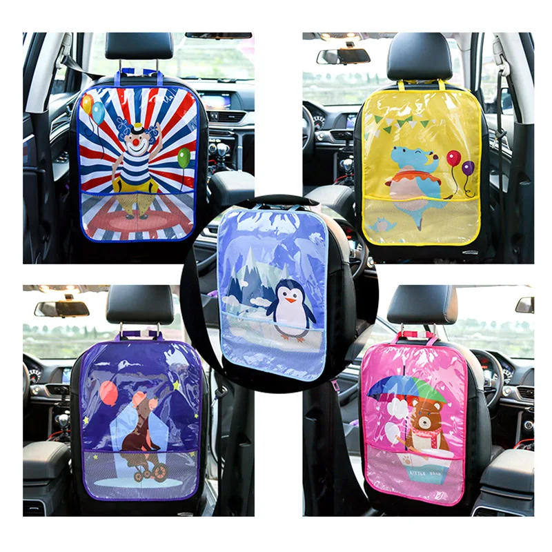 Дропшиппинг милый автомобильный органайзер для заднего сиденья сумка для хранения водонепроницаемый защитный чехол для заднего сиденья автомобиля OE88