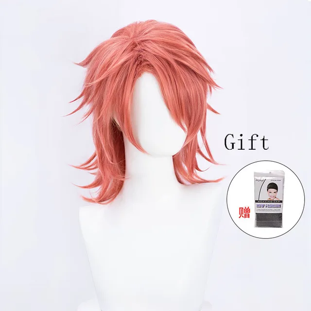 Sabito Cosplay Wig Short Hair Turned Upside Down Fringe Fringe
