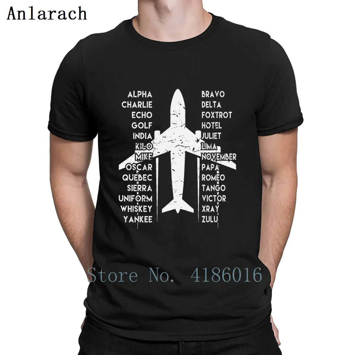 

International Phonetic Airplane Pilot T Shirt Designer Fitness Vintage Unisex Summer Style O-Neck Tee Shirt Building Shirt