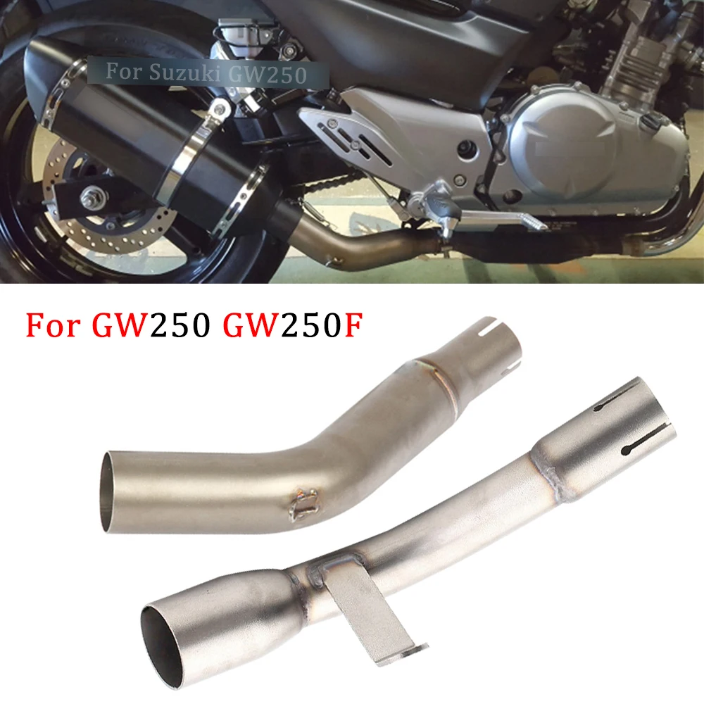 Бесплатная доставка 51 мм выхлопная труба мотоцикла для Suzuki GW250 GW250F