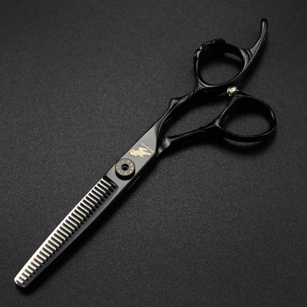 Freelander Салон ножницы для волос набор 6 дюймов профессиональный стиль резки Истончение Парикмахерские ножницы парикмахерские ножницы - Цвет: FR-247T