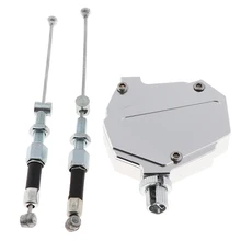 Универсальный трюк сцепления тяга кабель Легкая система для мотоциклов грязи велосипед(серебро