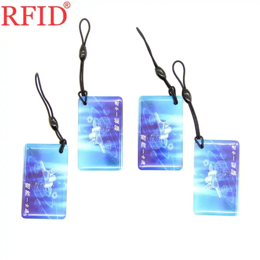 UID S50 1K RFID 13,56 МГц сменный перезаписываемый клей водонепроницаемый брелок значок карта контроля доступа Быстрая