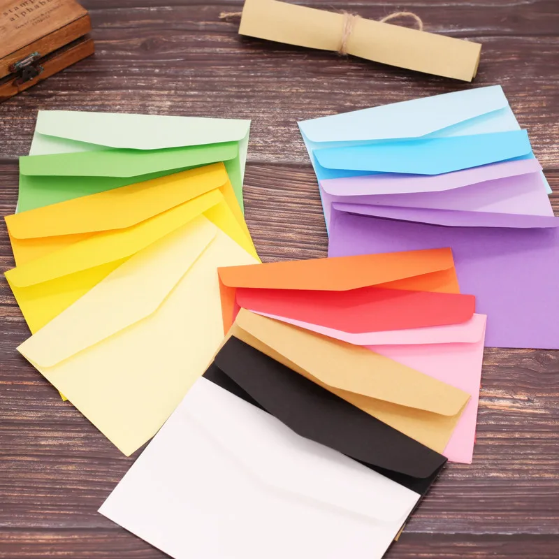Mailing Envelopes 10pcs/pack Colorful Paper