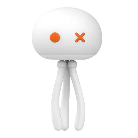 Jellyfish LED Pat Night Lamp USB Touch Control Silicone Sensor Pat Light for Baby Bedroom Decor Bedside Table Lamp Gift