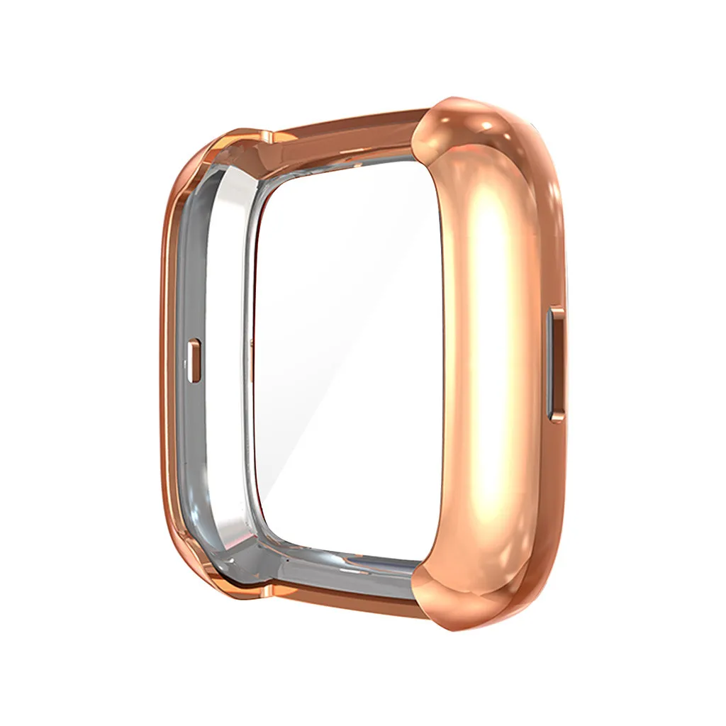 25# мягкие чехлы из термополиуретана Чехлы для Fitbit Versa 2 полный экран силиконовые серьги Чехол для Fitbit Versa 2 Smartwatch чехол