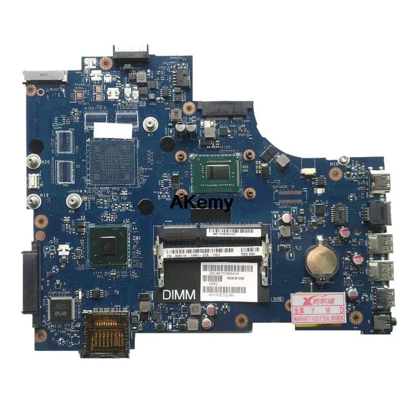 VAW11 LA-9102P REV: 17 de 1,0 для Dell Inspiron 3721 5721 материнская плата для ноутбука CN-03WVDR 03WVDR I5-3337U материнская плата для процессора originais