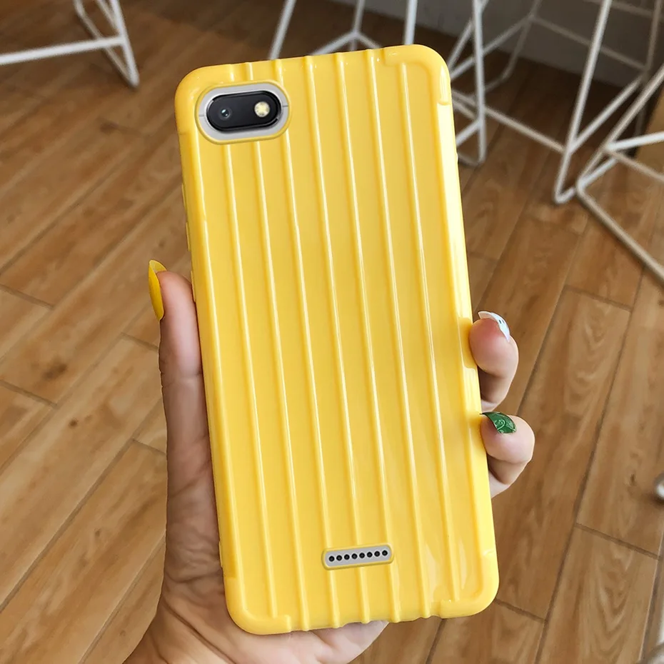 Чехол для Xiomi Xiaomi Redmi 6A 6 A A6, чехол s, TPU, силиконовая задняя крышка для Xiaomi Redmi6A, чехлы для телефона, мягкий, Fundas, защитный чехол s - Цвет: Yellow