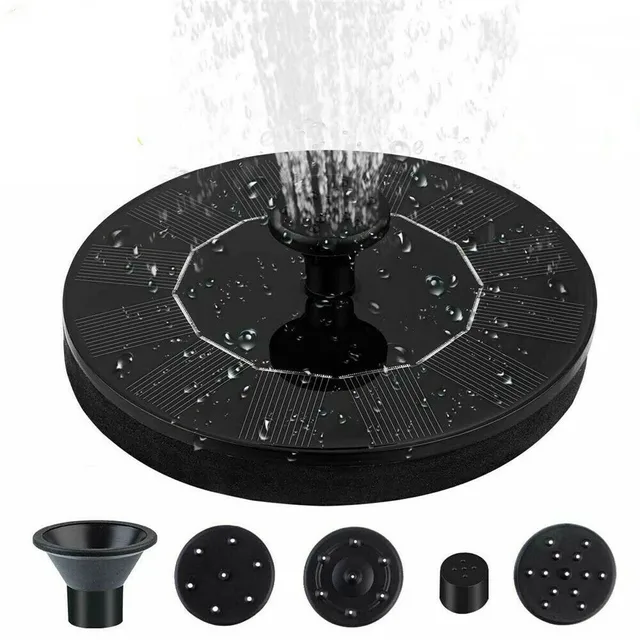 Napenergia Szökőkút Úszó Madárfürdő Szökőkutak Szivattyúkert Medence Tó Dekoráció 4 40 Fúvóka - Image 2