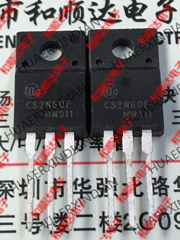 20 шт./лот CS2N60F TO-220F 600V 2A