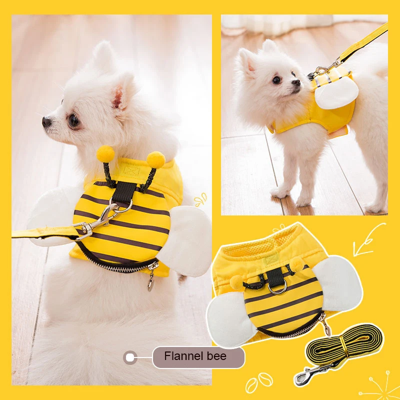 Bee Harnesses for Small Dogs & Puppies Purrfect Pet