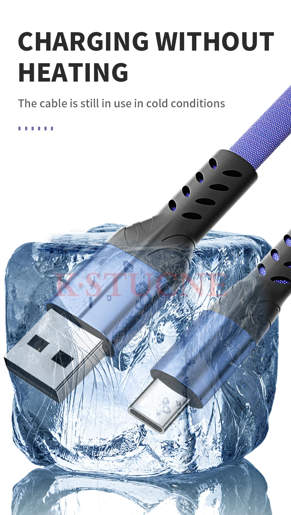 Usb type-C кабель для Xiaomi Redmi Note 8 Pro type-C USB C кабель для samsung Galaxy S10 S9 Plus мобильный телефон USB C зарядный кабель