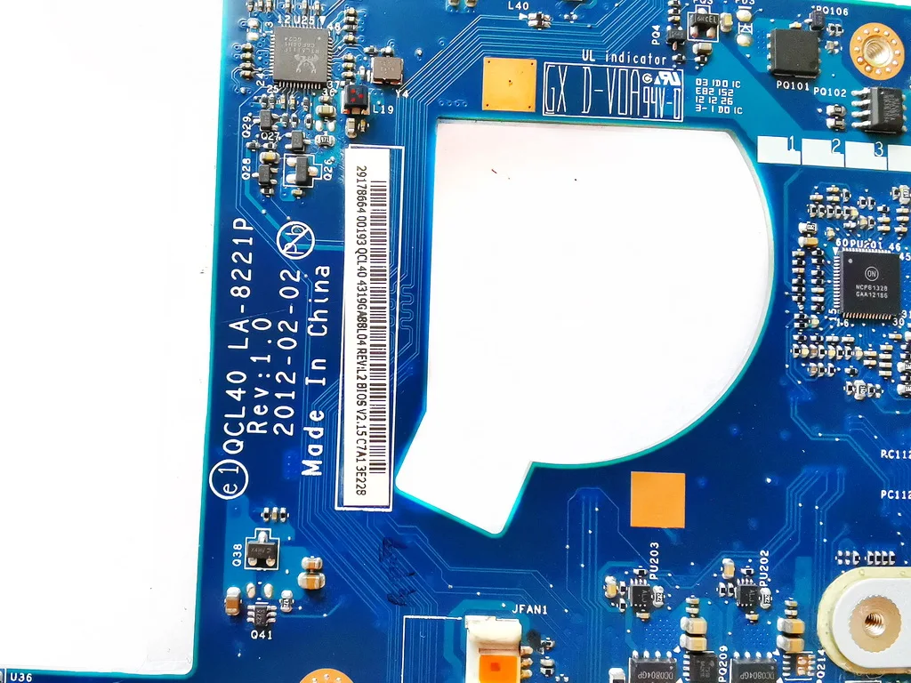 Оригинальная материнская плата для ноутбука ASUS K45VM GT630M 2GB QCL40 LA-8221P протестирована