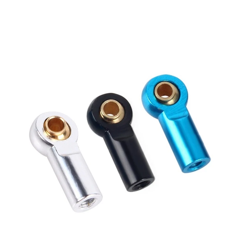 FBIL-10Pcs Металл M3 звено тяги конец шаровой шарнир для 1/10 RC автомобиль гусеничный осевой SCX10 D90 D110 Tamiya CC01