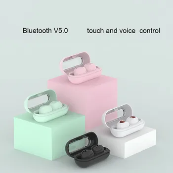 

TWS Bluetooth Draadloze Hoofdtelefoon Sport Oordopjes Ruisonderdrukking Oortjes Voor Xiaomi Huawei Iphone Bluetooth Oortelefoon