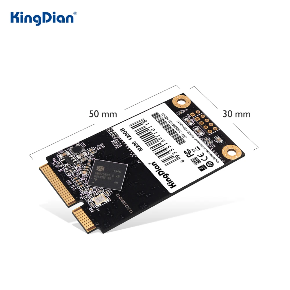 KingDian 32 Гб 64 ГБ 120 240 480 1 ТБ msata SATA SSD жесткий диск Внутренний твердотельный