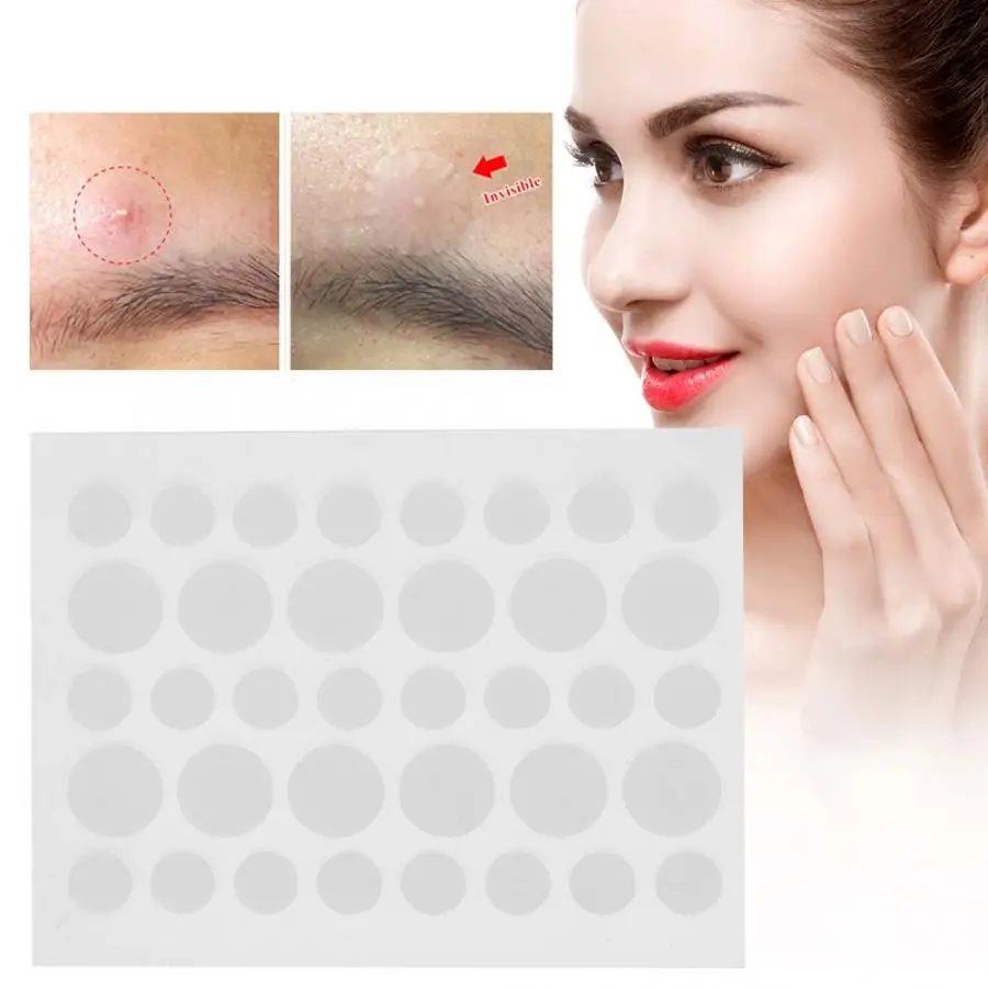 

Micro Needle Roller 36pcs/Sheet Transparent Hydrocolloid Pimple Patch Pimple Covering Concealing Sticker Patch Skin Tag Removal