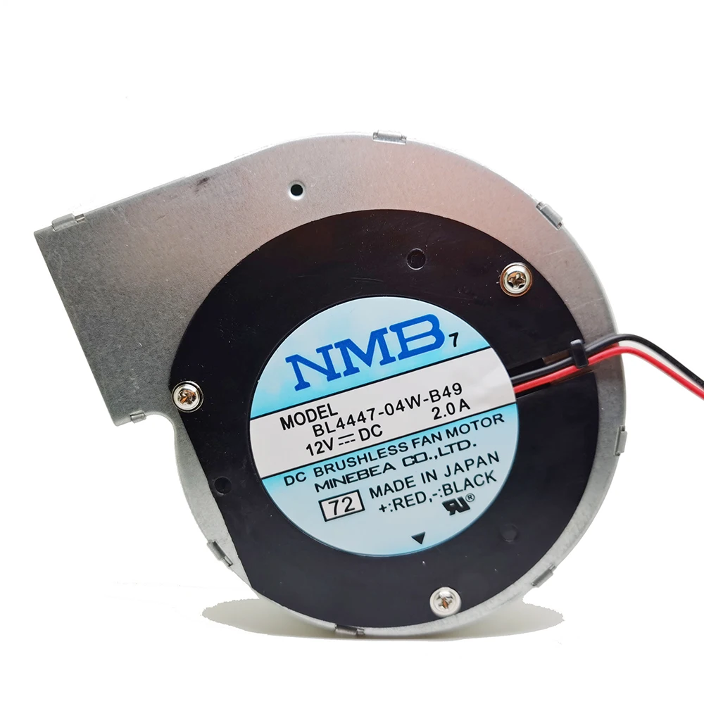 Новый Для NMB BL4447 04W B49 11028 12V 2A 2 провода турбина центробежный вентилятор