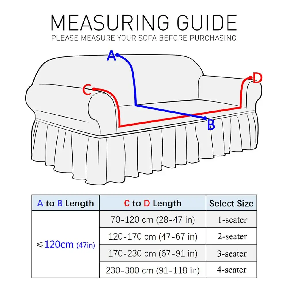 Jacquard Sofa Cover With skirt Popcorn Europe Couch Cover Stretch Slipcovers Furniture Covers for living room 1/ 2/3/4-Seat sofa