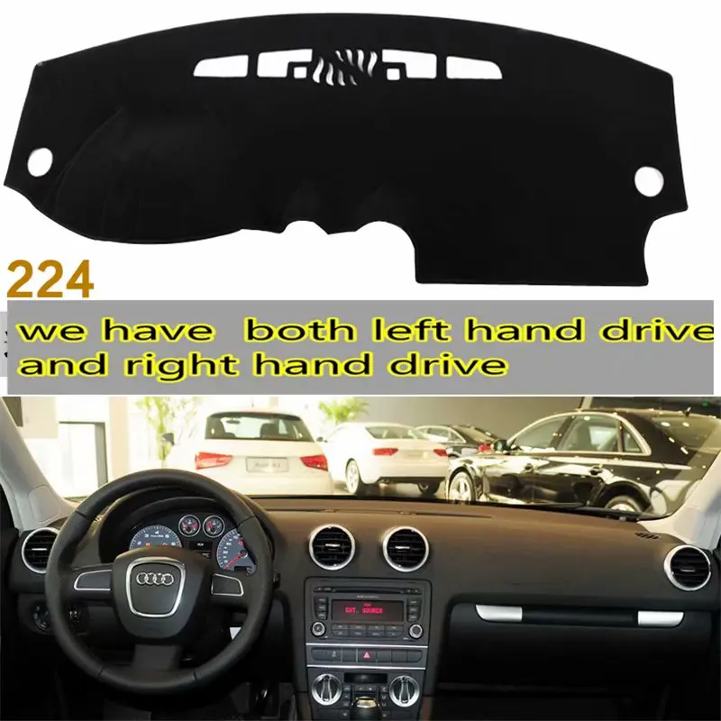 Для Audi A3 Sedan Sportback 2003 2004 2005 2009 2011 2012 Dashmat автомобильный Стайлинг Аксессуары крышка
