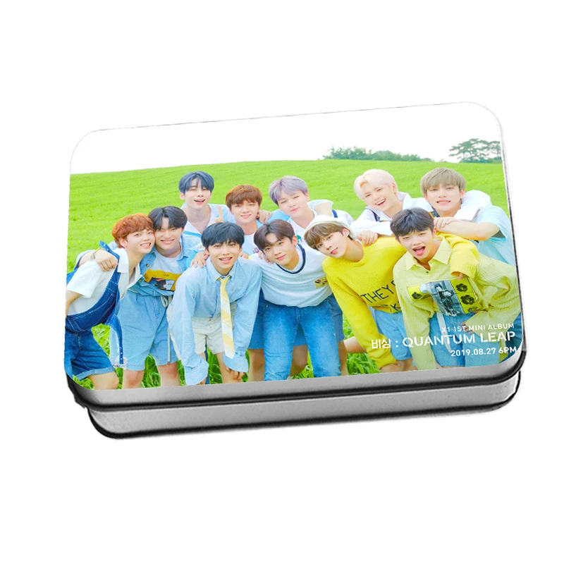 Kpop X1 первый альбом &ltQUANTUM LEAP&gt Polaroid Photo Lomo Card K POP XONE подарки для фанатов