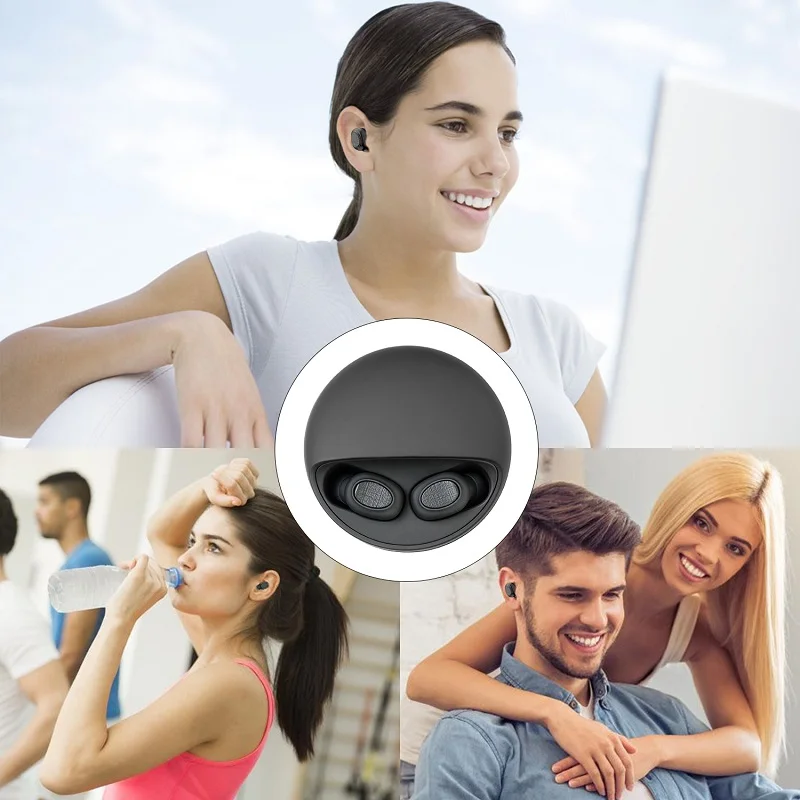 YH03 мини беспроводная гарнитура bluetooth 5,0 HD шумоподавление HIFI стерео TWS спортивная Гарнитура для xiaomi samsung LG