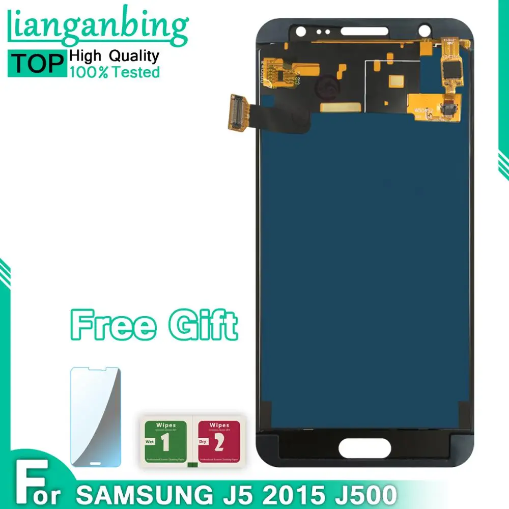 ЖК-дисплей 5 0 ''для SAMSUNG GALAXY J5 2015 J500 J500F J500FN J500H с сенсорным экраном и