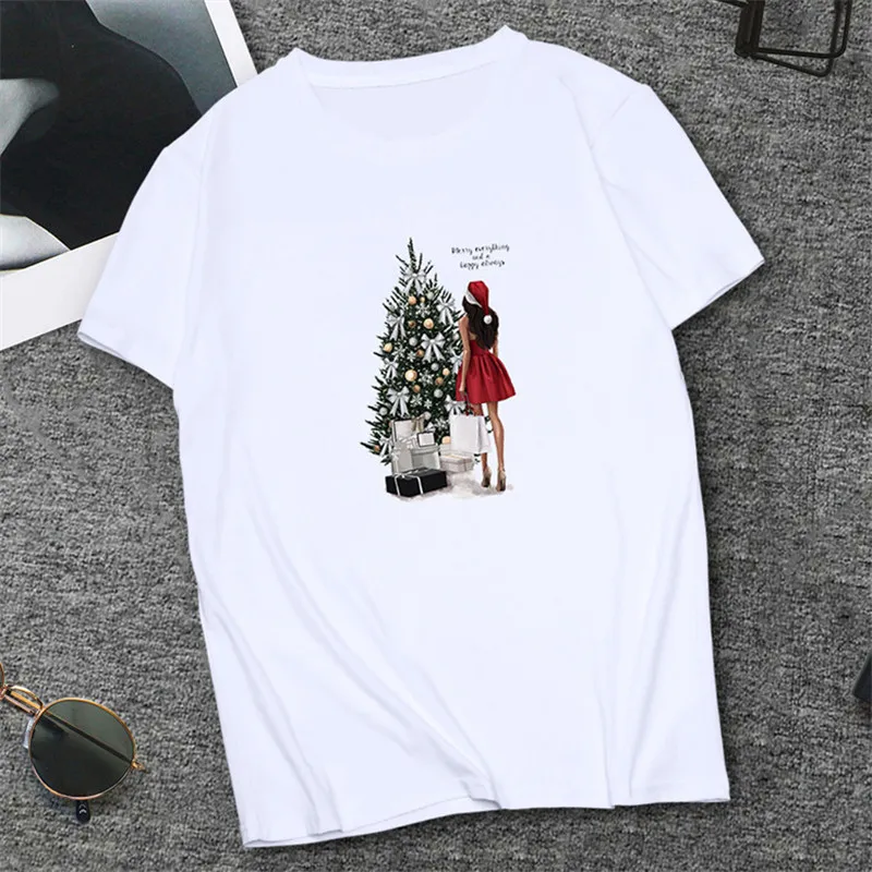 

New Hotest Girls Printed T-shirt Summer Fashion Versatile Round Neck Short Sleeve Casual Confortable T shirt for Women