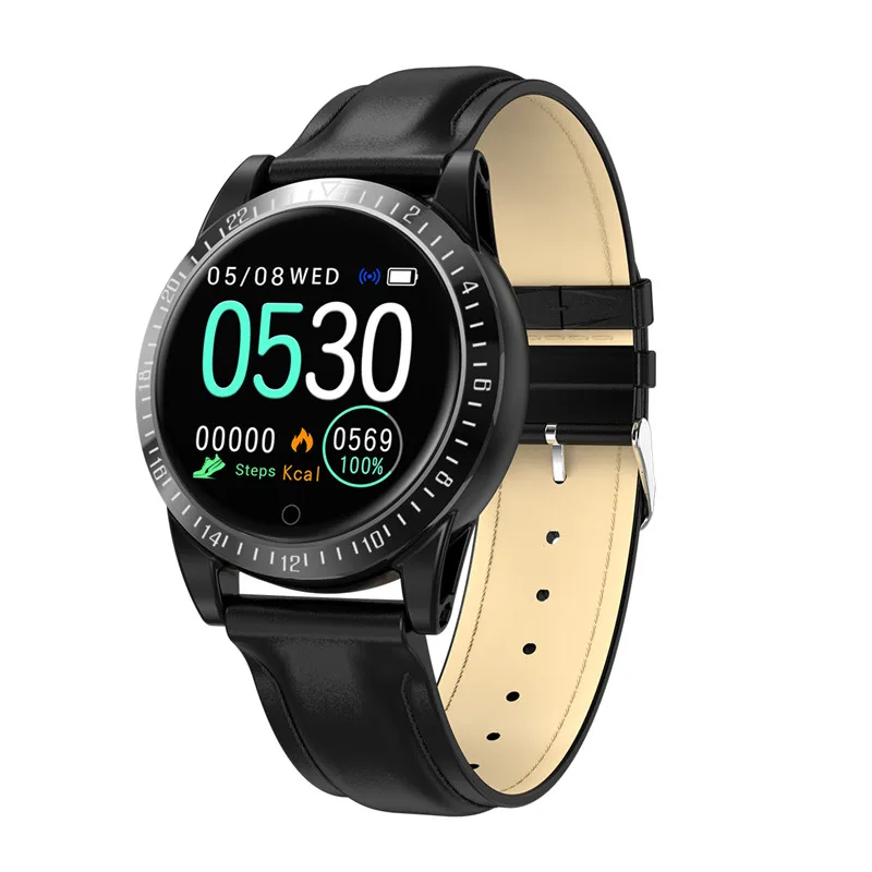 Touch Screen Smartwatch IP68 Waterproof Men Women Smart Watch Stopwatch Heart Rate Monitor Fitness Sports Bracelet
