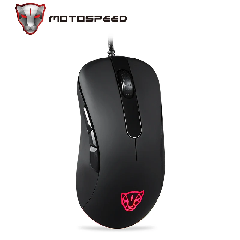 MOTOSPEED V100 RGB Проводная игровая клавиатура Мышь оригинальный PAW3327 Оптический