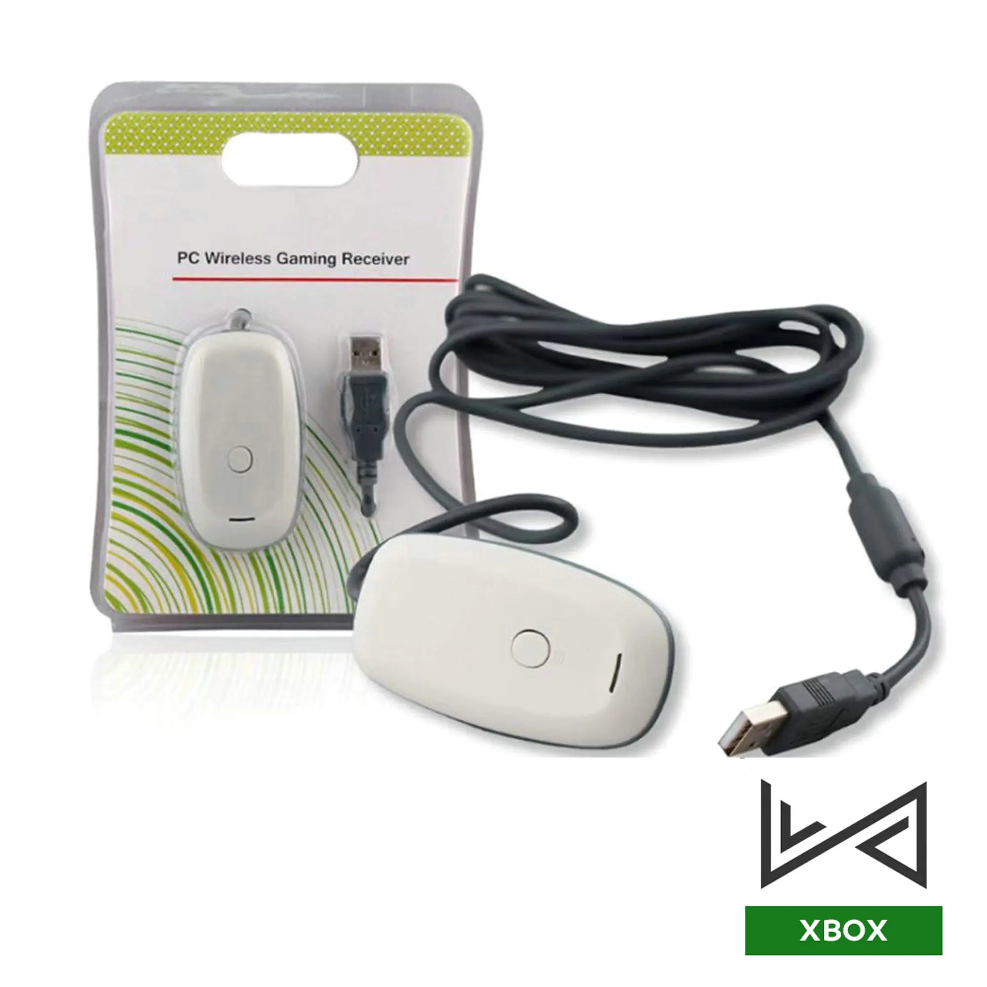 For Microsoft XBOX 360 Controller PC Wireless Receiver Adapter