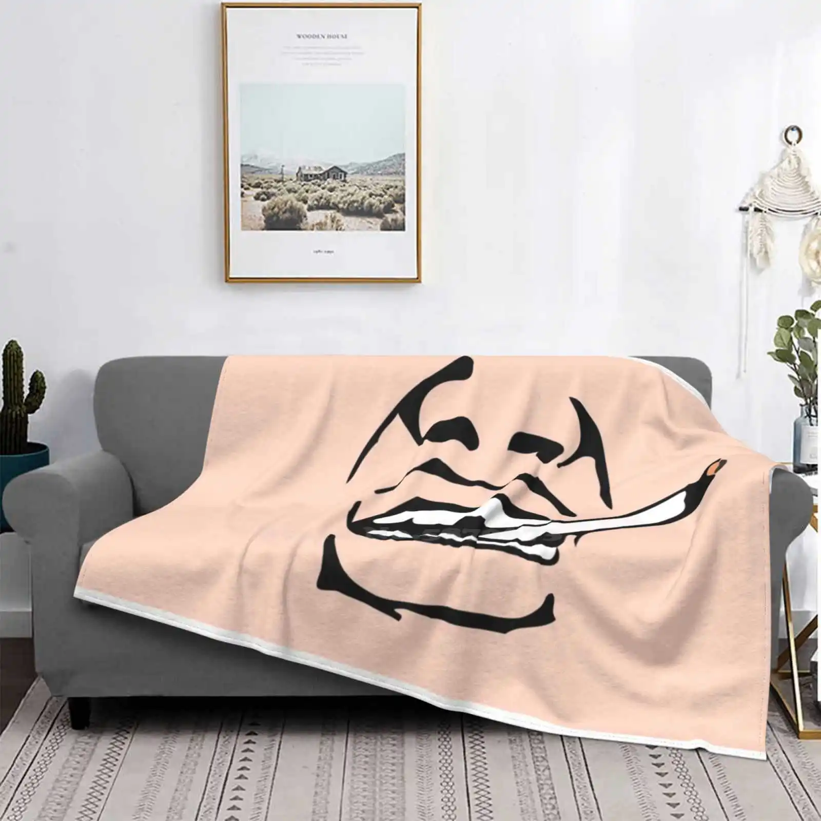 Yaw Best Seller Room Coperta Di Flanella Per Uso Domestico Gto Great Teacher Onizuka Face Smoke Anime Manga Bozozoku Furyo