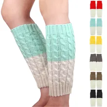 Женские зимние вязаные гетры; носки; сапоги; гетры; теплые вязаные гетры; носки; Новинка года;#38