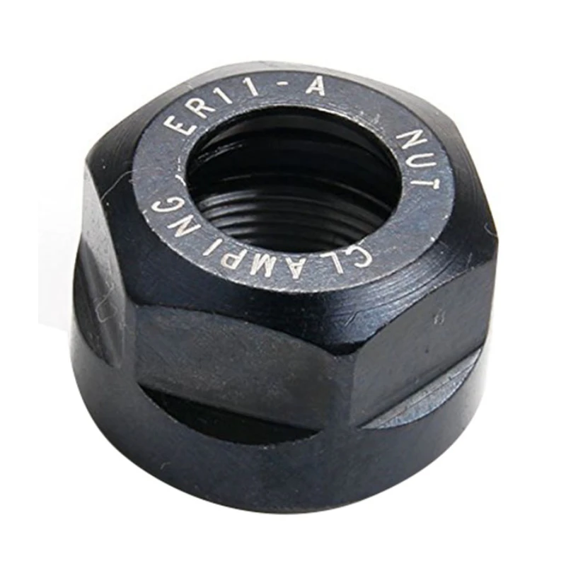 

High Quality A Type M14*0.75 Nut For ER11 Collet Clamping Nuts For CNC Milling Chuck Holder Lathe Accessories Tool Hot Sale D3