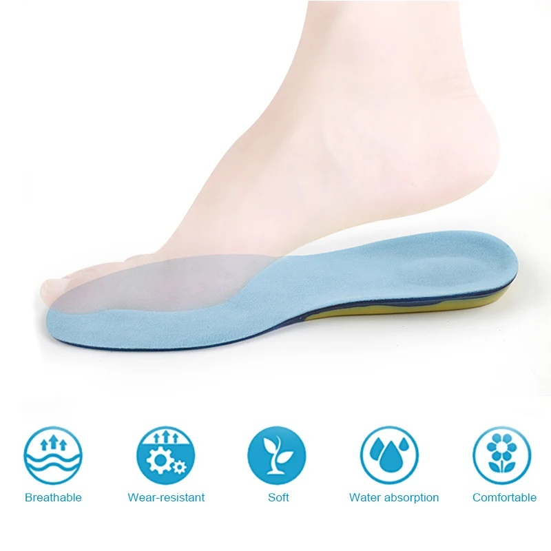 Спортивные ортопедические стельки Gel амортизирующая подошва для обуви с