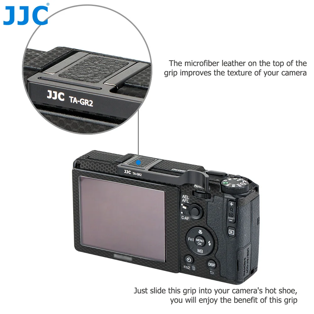 JJC ˷̴ ձ  հ ׸, Ricoh GR II GRII GR2 ī޶ ֽ ĸ ī޶ ׼  ֽ Ŀ 