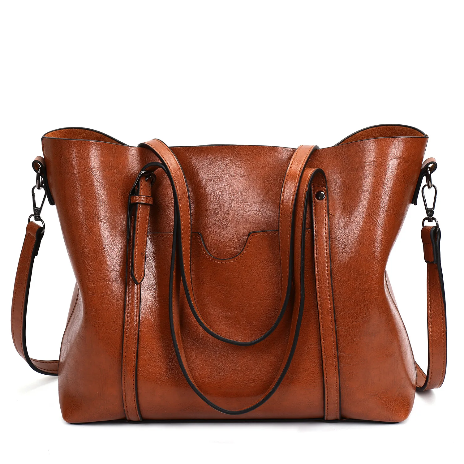 

Bag Cross Border Hot Selling 2018 New Style Fashion Guangzhou WOMEN'S Bag Women's Handbag Europe And America Shoulder Bag Tote B