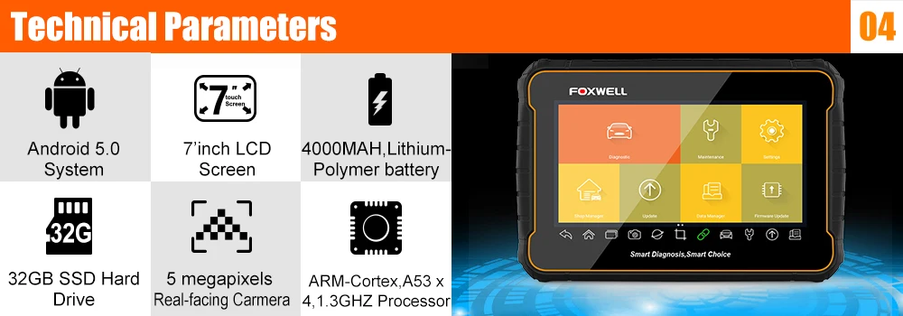 Foxwell GT60 OBD2 полная система диагностический инструмент OBD 2 считыватель кодов DPF BMS Инжектор Кодирование OBD2 автомобильный сканер обновление онлайн
